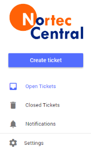 Nortec Central Create Tickets Button
